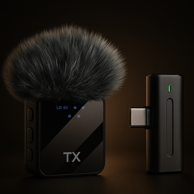 Fitmic microphone with type c connector