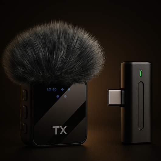 Fitmic microphone with type c connector